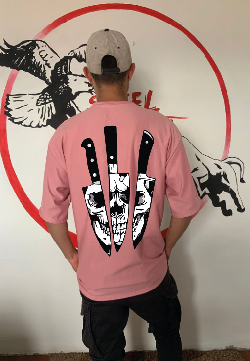 CAMISETA OVERSIZE GRAMAJE 260 (cara daga)