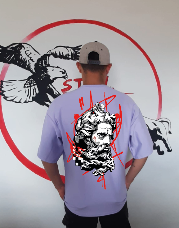 CAMISETA OVERSIZE GRAMAJE 260 (griego)