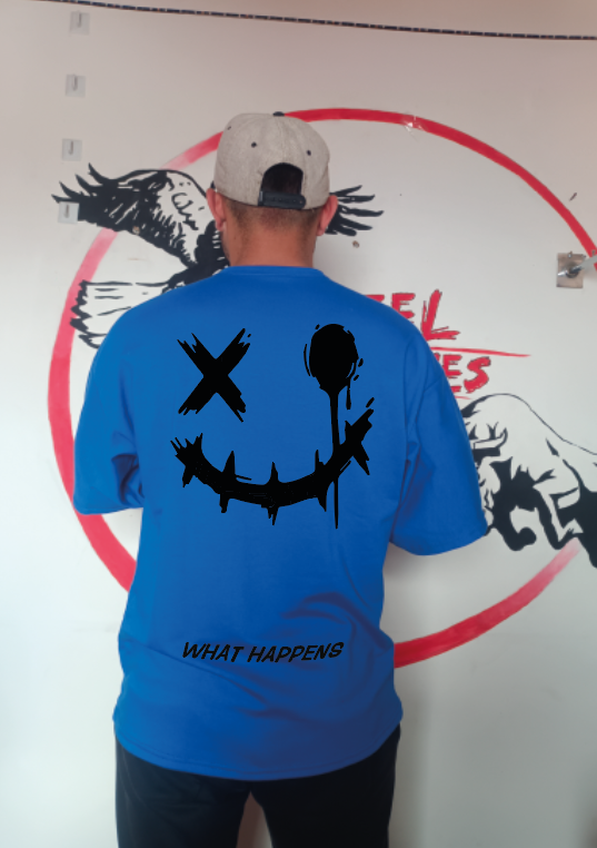CAMISETA OVERSIZE GRAMAJE 260 (cara joker)