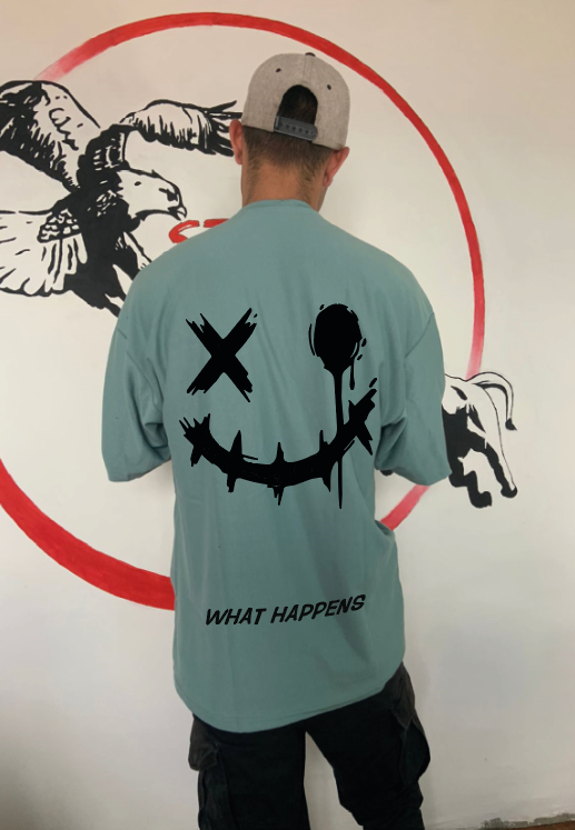 CAMISETA OVERSIZE GRAMAJE 260 (cara joker)