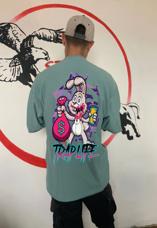 CAMISETA OVERSIZE GRAMAJE 260 (conejo money)