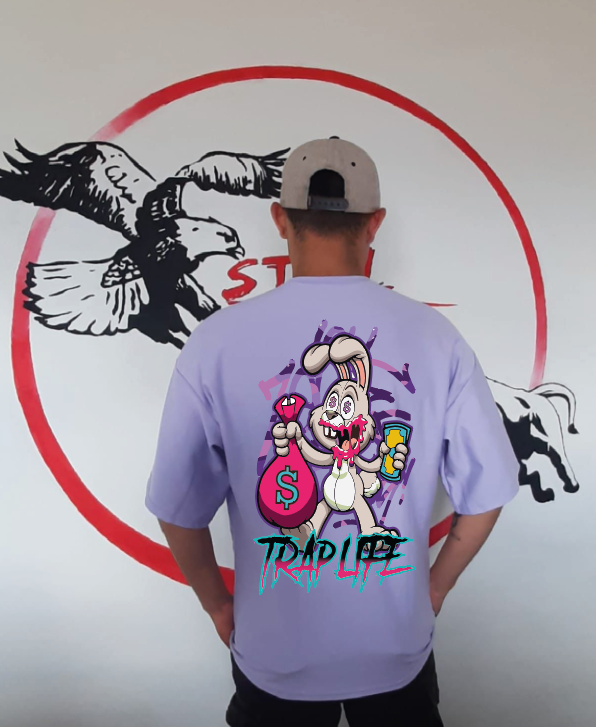 CAMISETA OVERSIZE GRAMAJE 260 (conejo money)