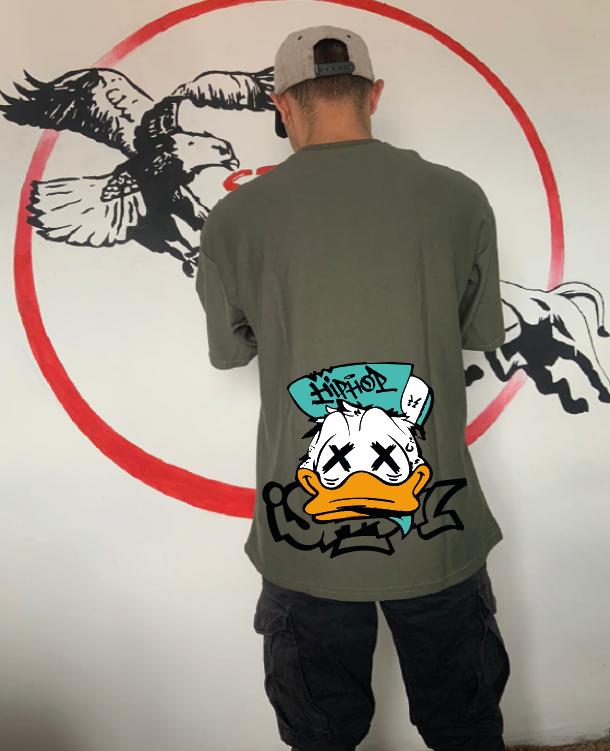 CAMISETA OVERSIZE GRAMAJE 180 (DONALD)