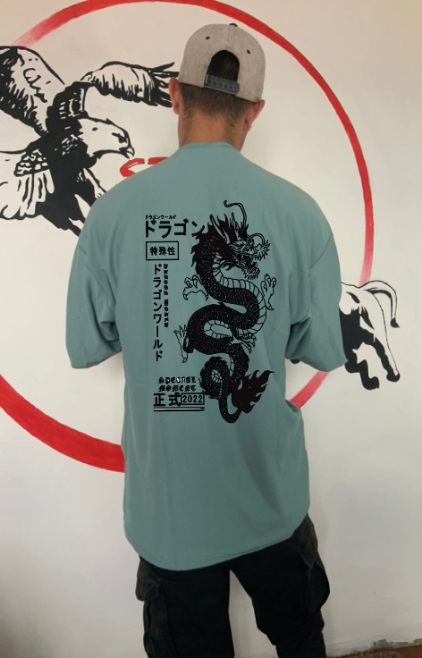 CAMISETA OVERSIZE GRAMAJE 180 (DRAGON TOKYO)