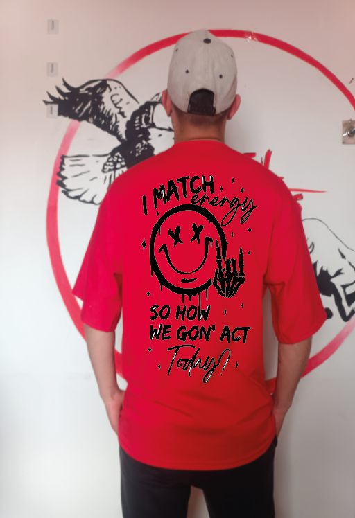 CAMISETA OVERSIZE GRAMAJE 260 (i match)