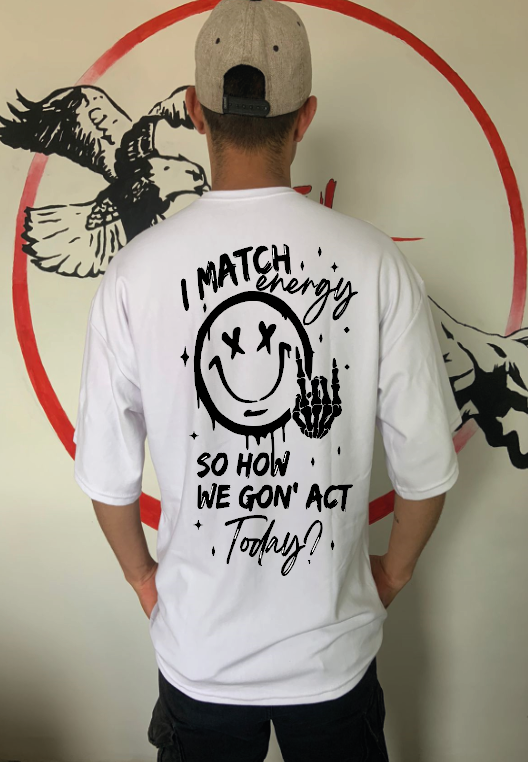 CAMISETA OVERSIZE GRAMAJE 260 (i match)