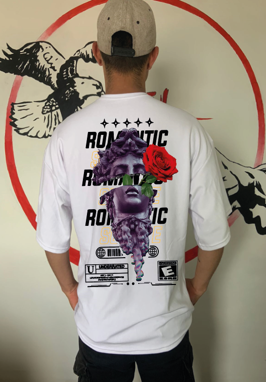 CAMISETA OVERSIZE GRAMAJE 260 (romantic)