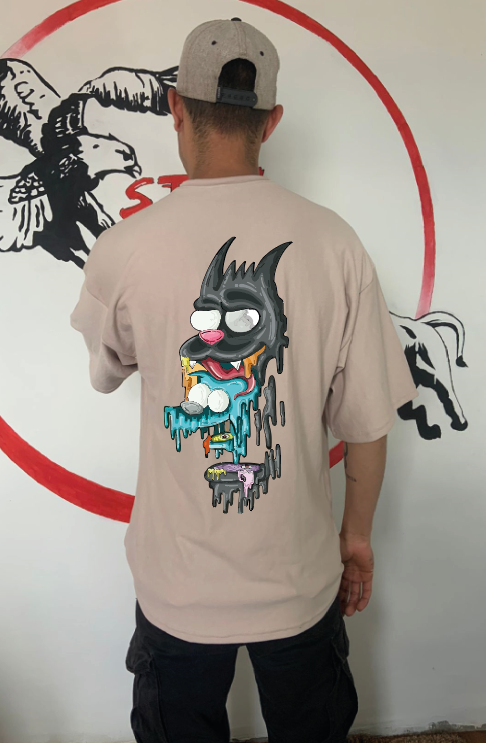 CAMISETA OVERSIZE GRAMAJE 260 (tom and dally)