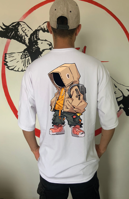 CAMISETA OVERSIZE GRAMAJE 180 (tv cool)