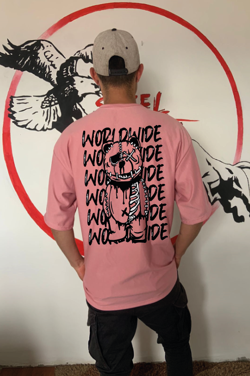 CAMISETA OVERSIZE GRAMAJE 180 (OSO WORI)