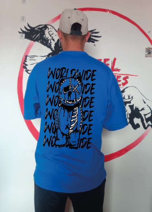 CAMISETA OVERSIZE GRAMAJE 180 (OSO WORI)