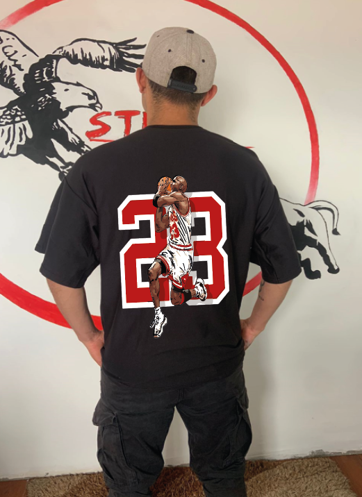 CAMISETA OVERSIZE GRAMAJE 260 (jordan 23)