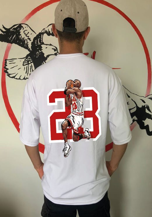 CAMISETA OVERSIZE GRAMAJE 260 (jordan 23)