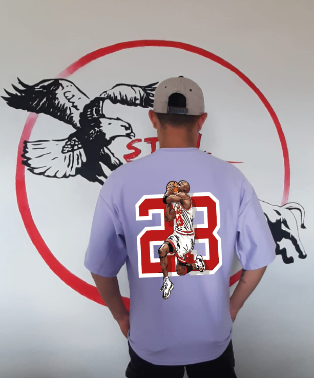 CAMISETA OVERSIZE GRAMAJE 260 (jordan 23)