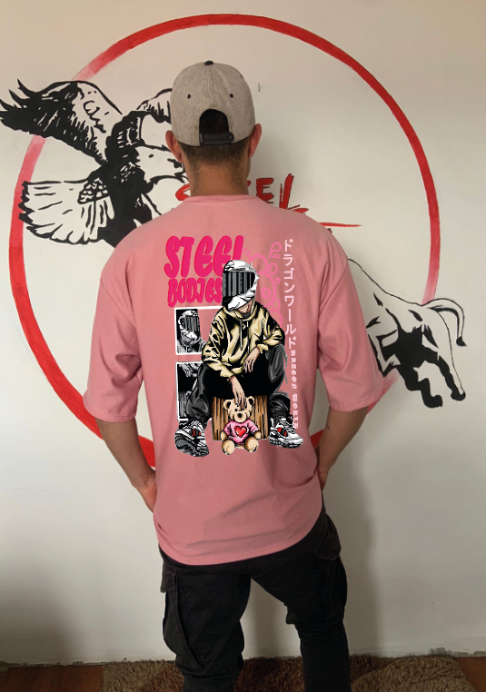 CAMISETA OVERSIZE GRAMAJE 180 (BIKER STEEL BODIES)